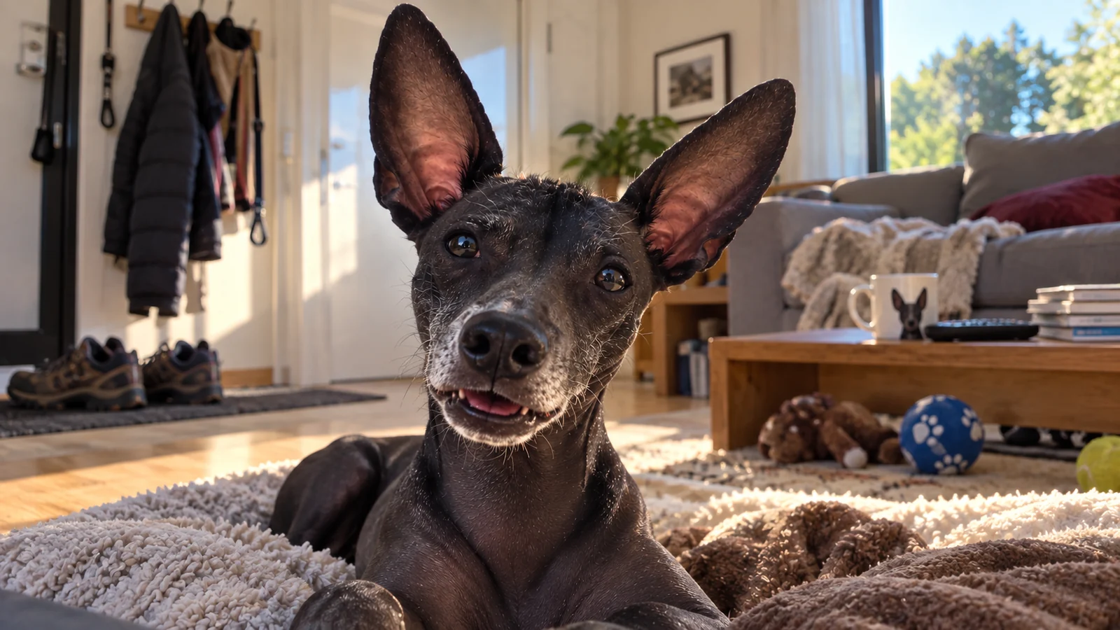 Felice, the Peruvian Hairless Dog